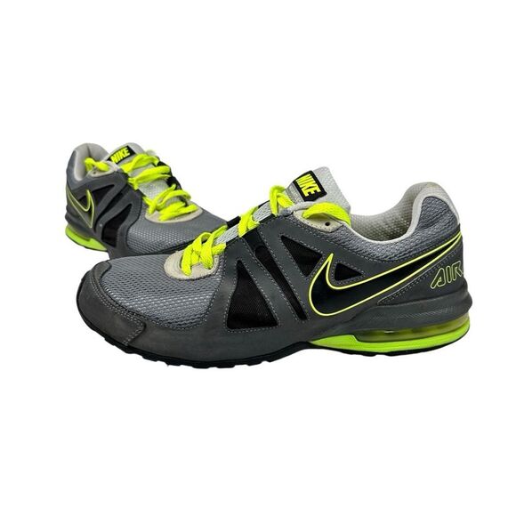 Nike Max Limitless 2 Air Max Running Shoes 2010 Men's Size 10 Gray Volt - Picture 1 of 6